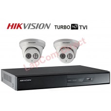 2 CAMERA KIT HIKVISION HD-TVI 1080p Full HD KIT